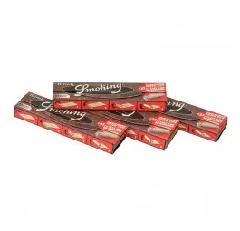 Bibułki Smoking Brown KS + Filtry 33 szt.