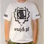 T-SHIRT WUJO DIIL biały L męski