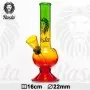 Bongo RASTA LION 16 cm 12 mm