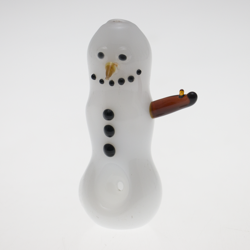 White Snowman Pipe