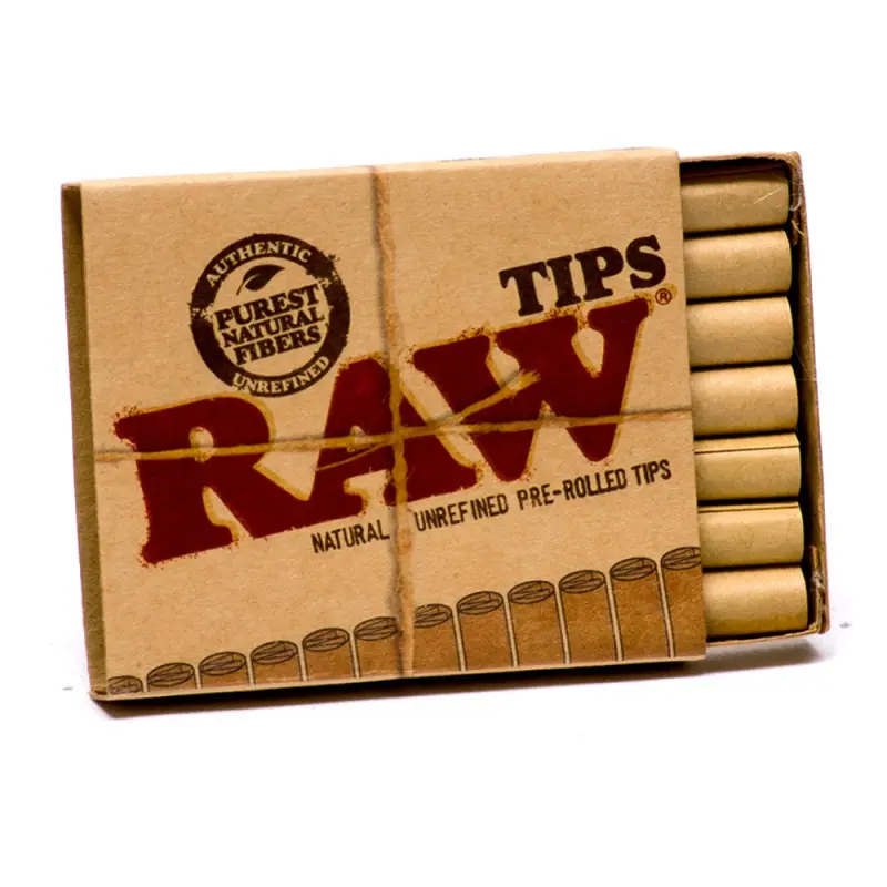 Ustniki papierowe RAW PREROLLED CONE TIPS