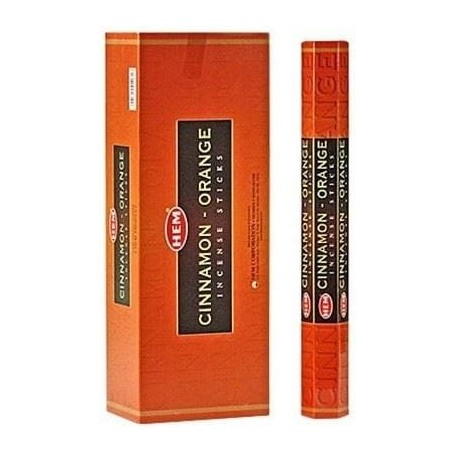 Kadzidełka zapachowe HEM cinnamon orange BOX25 opa