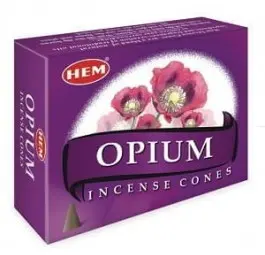 Kadzidełka zapachowe HEM stożki OPIUM 10 szt