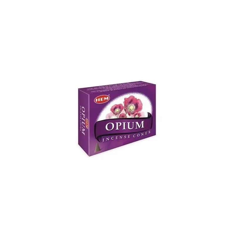 Kadzidełka zapachowe HEM stożki OPIUM 10 szt