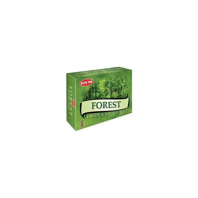 Kadzidełka zapachowe HEM stożki FOREST 10 szt
