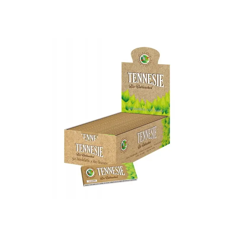 Bibułka Tennesie Bio 60 listków BOX 50szt