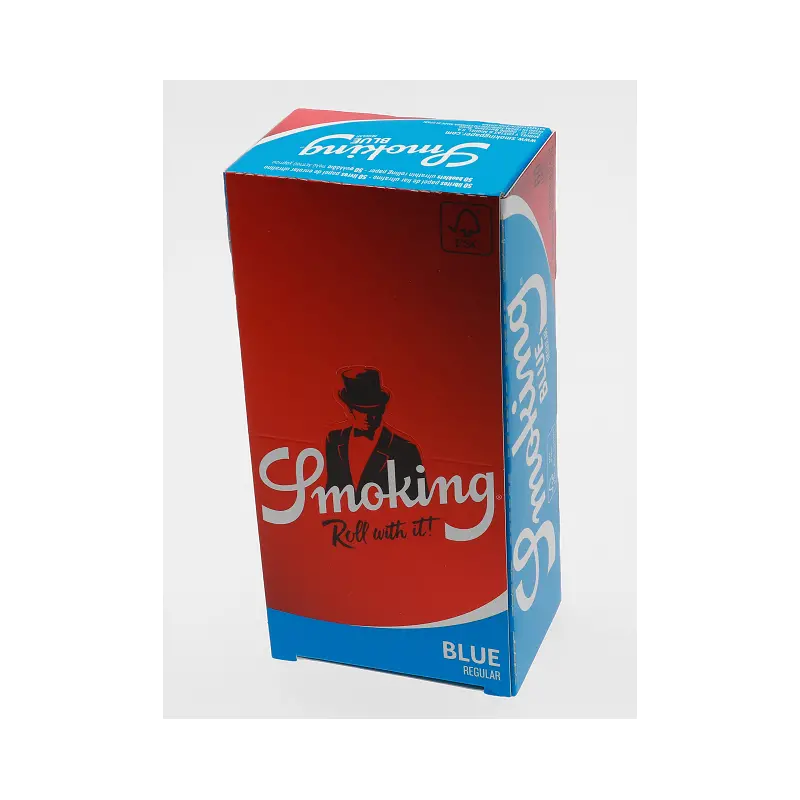 Bibułka Smoking BLUE Regular BOX 50
