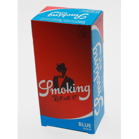 Bibułka Smoking BLUE Regular BOX 50