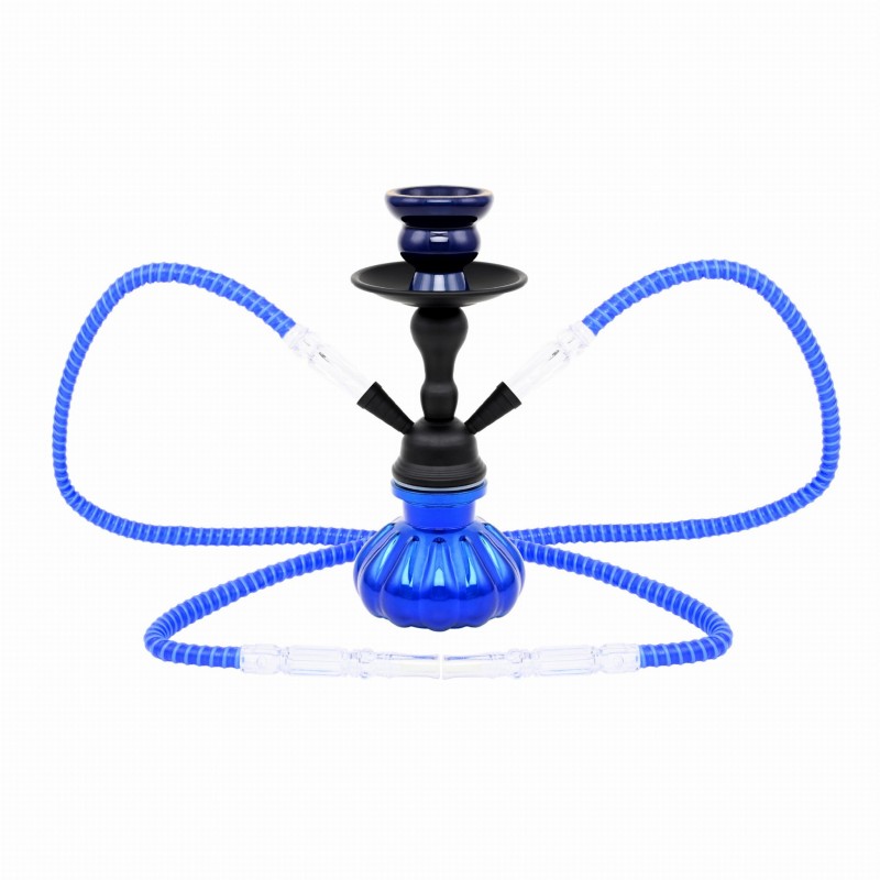 Shisha 2-wężowa Plate Blue 25cm