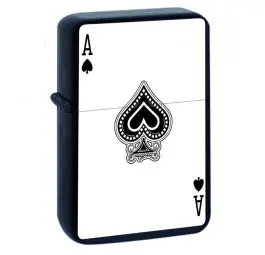 Tasman Ace of Spades Lighter