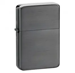 Tasman Black Nickel Lighter