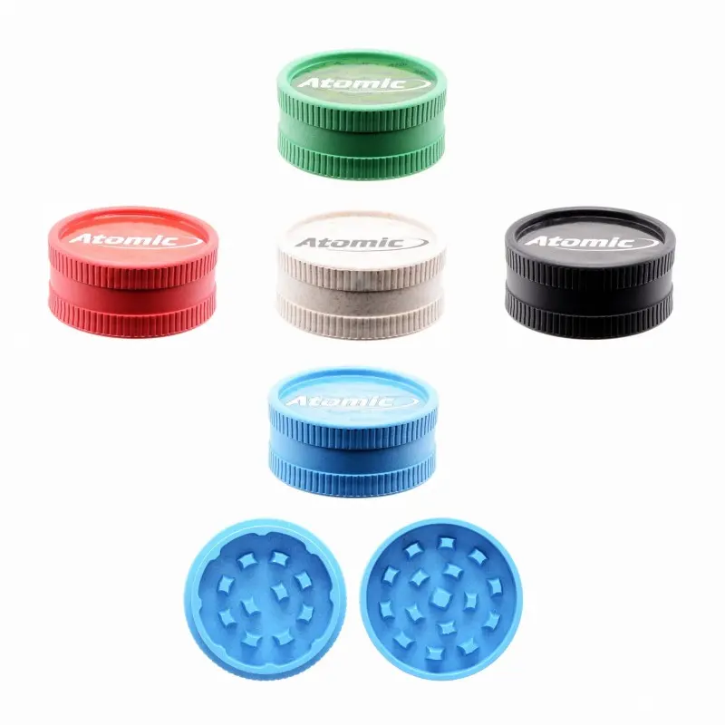 Młynek akrylowy ECO RED 2-częściowy 55mm