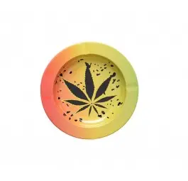 Metal Ashtray Cannabis III