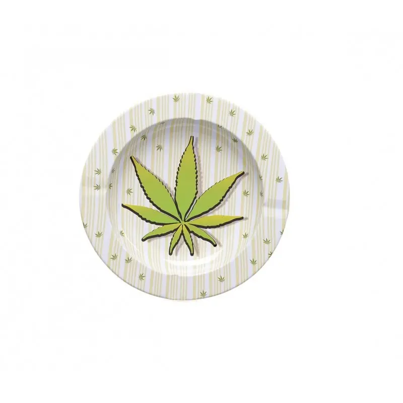 Metal Ashtray Cannabis IV