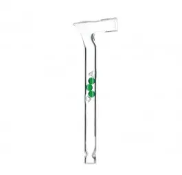 Lufka szklana S1 Green Spherule Corner 12cm