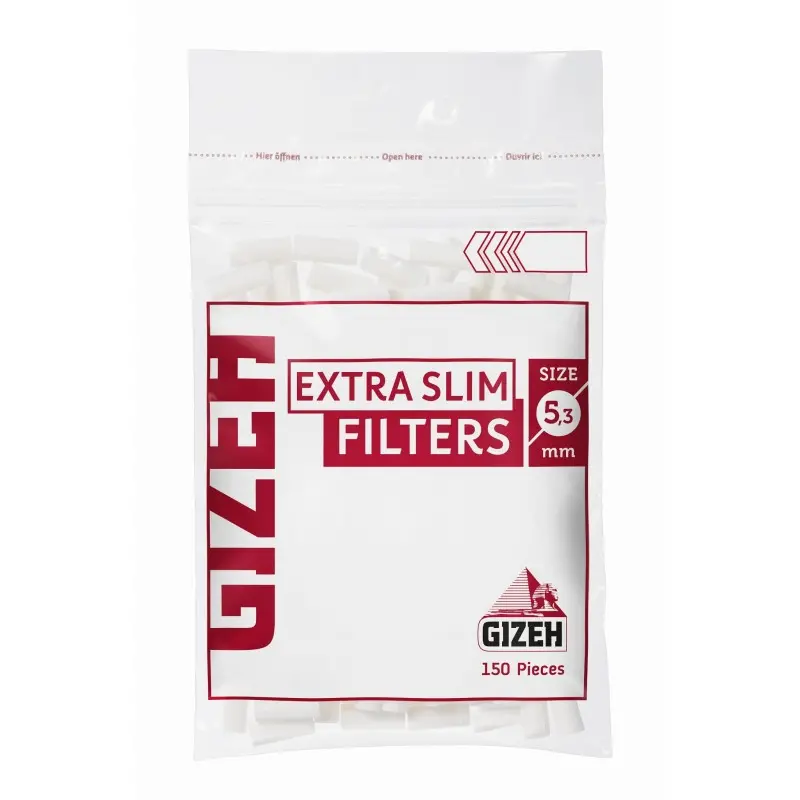 Filtry Gizeh EXTRA SLIM 150 szt