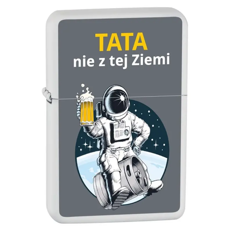 Zapalniczka benzynowa Tasman Tata nie z tej ziemi