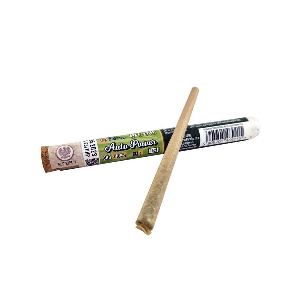 Pre Roll CBD Auto power CBD do 10%