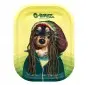 Metalowa Tacka do skręcania G-Rollz Rasta Dog 18 x 14 cm