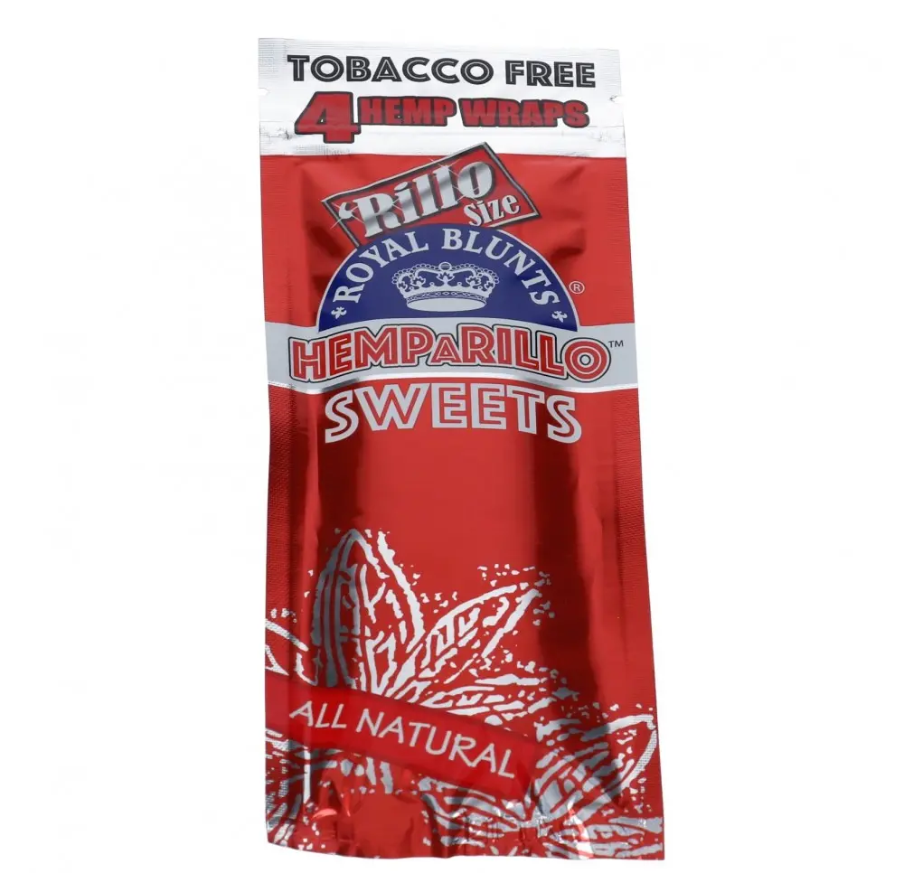 Bibułka Royal Blunt Hemparillo - Sweet 4 szt.