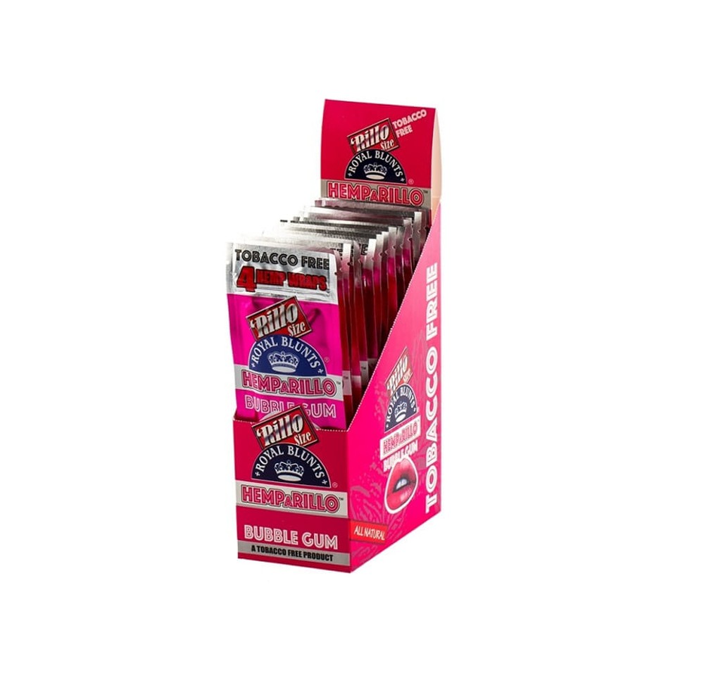 Bibułka Royal Blunt Hemparillo - Bubblegum BOX 15 szt.