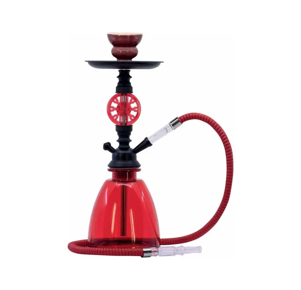 copy of Fajka wodna Shisha 1-wężowa Czacha Black 35 cm