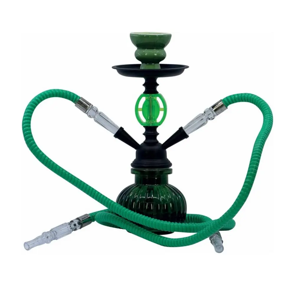 copy of Fajka wodna Shisha 1-wężowa Czacha Black 35 cm