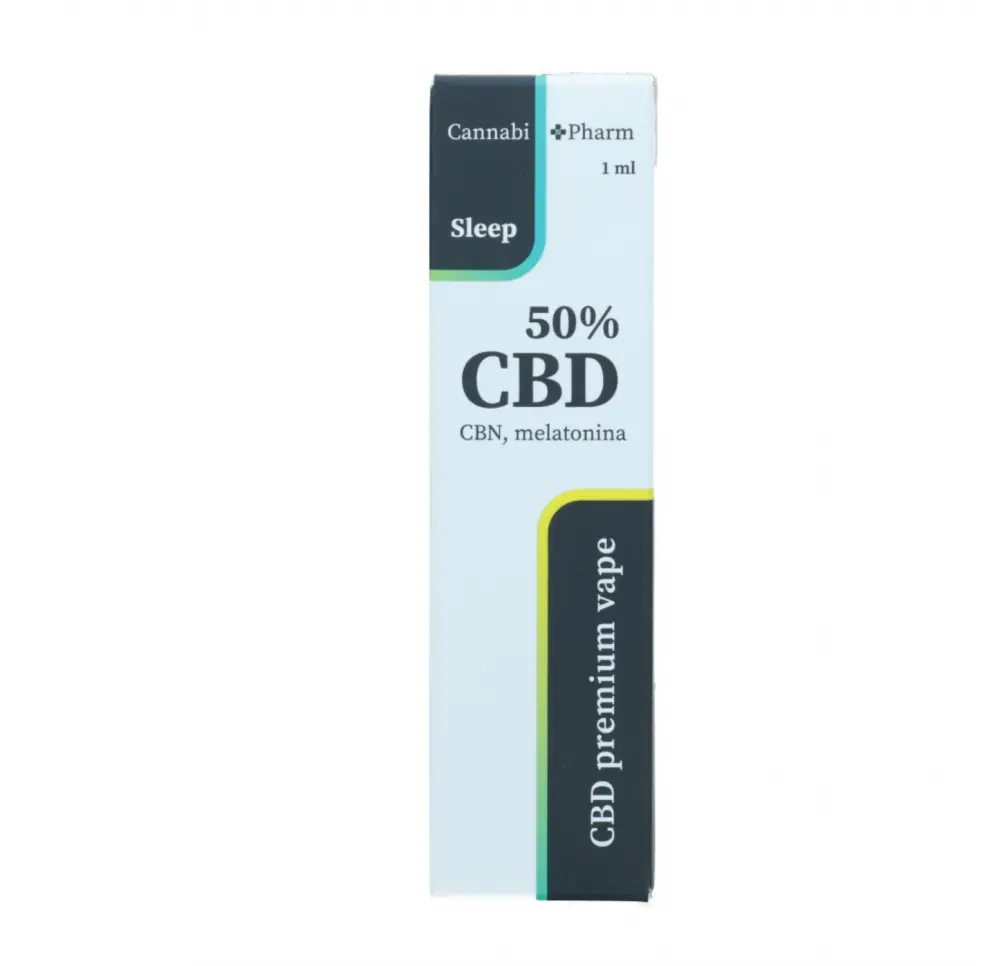 CannabiPharm Disposable CBD Vape 50% - Sleep (for Sleep)