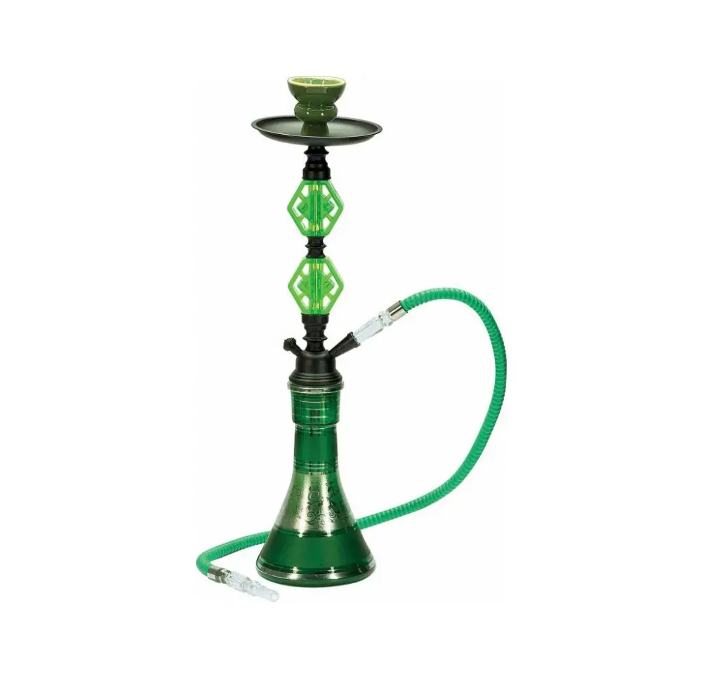 copy of Fajka wodna Shisha 1-wężowa Czacha Black 35 cm