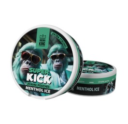 Aroma King - SUPER KICK NoNicotine 25mg/g - Menthol Ice