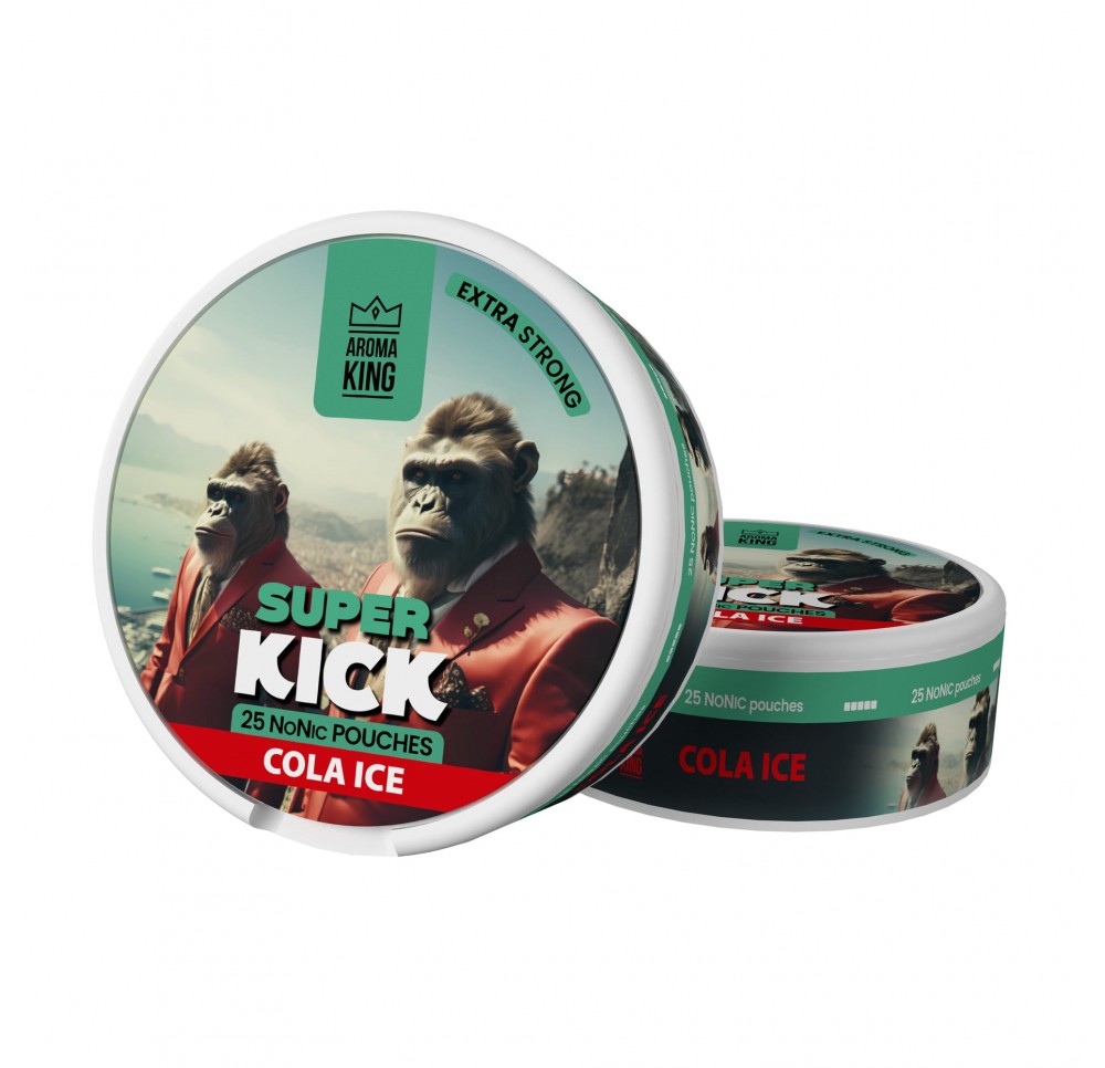 Aroma King - SUPER KICK NoNicotine 25mg/g - Cola Ice