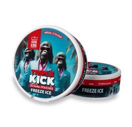 Aroma King - TRIPPLE KICK NoNicotine 100mg/g - Freeze Ice