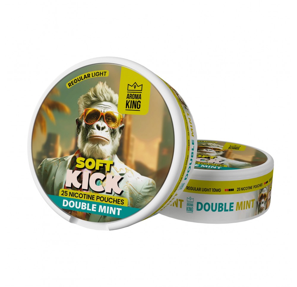 Aroma King - SOFT KICK 10mg/g - Double Mint