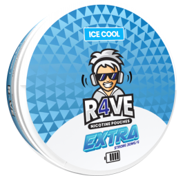R4VE Nicotine Pouches ICE COOL 30mg/g
