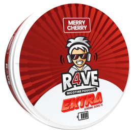 R4VE Nicotine Pouches MERRY CHERRY 30mg/g