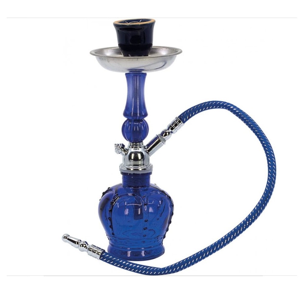 Fajka wodna Shisha 1-wężowa CROWN 20 cm