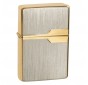 Tasman BRASS Milano Gold-Silver Lighter