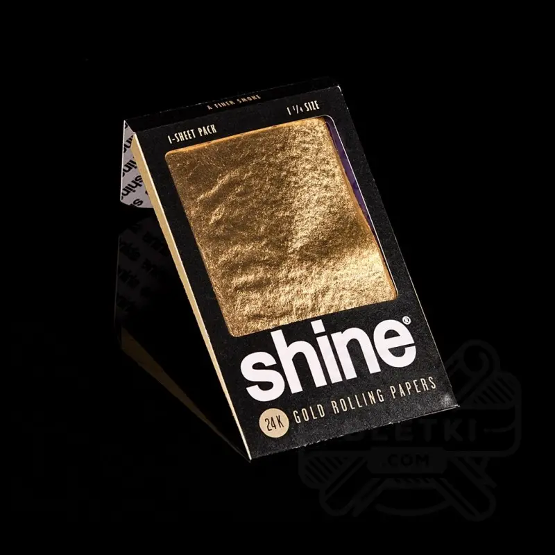 Bibułki Shine 24K Gold 1 1/4 (2 szt.)