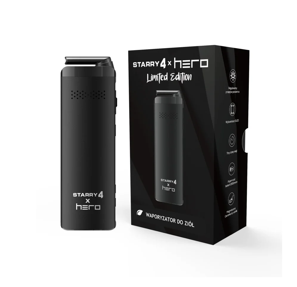 X-Max Starry 4.0 X HERO Limited Edition – Portable Vaporizer for Herbs