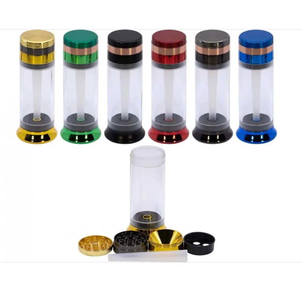 Metal-Acrylic Grinder 6-Part 5 cm Color MIX