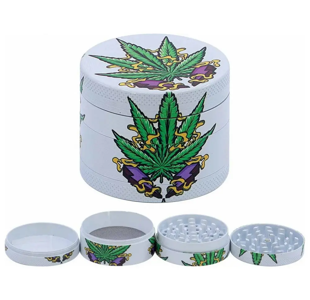 Ganja Metal Grinder 4-Part 5.5 cm