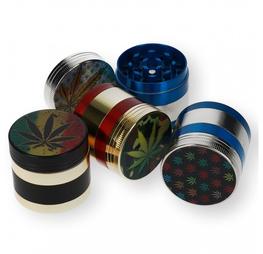 RASTA Metal Grinder 4-Part 4 cm Color MIX