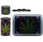 Set: Grinder, Tray 18x12.5 cm, Stash Box