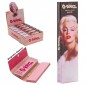 G-Rollz Fabulous Face Pink King Size Slim + Tips Rolling Papers