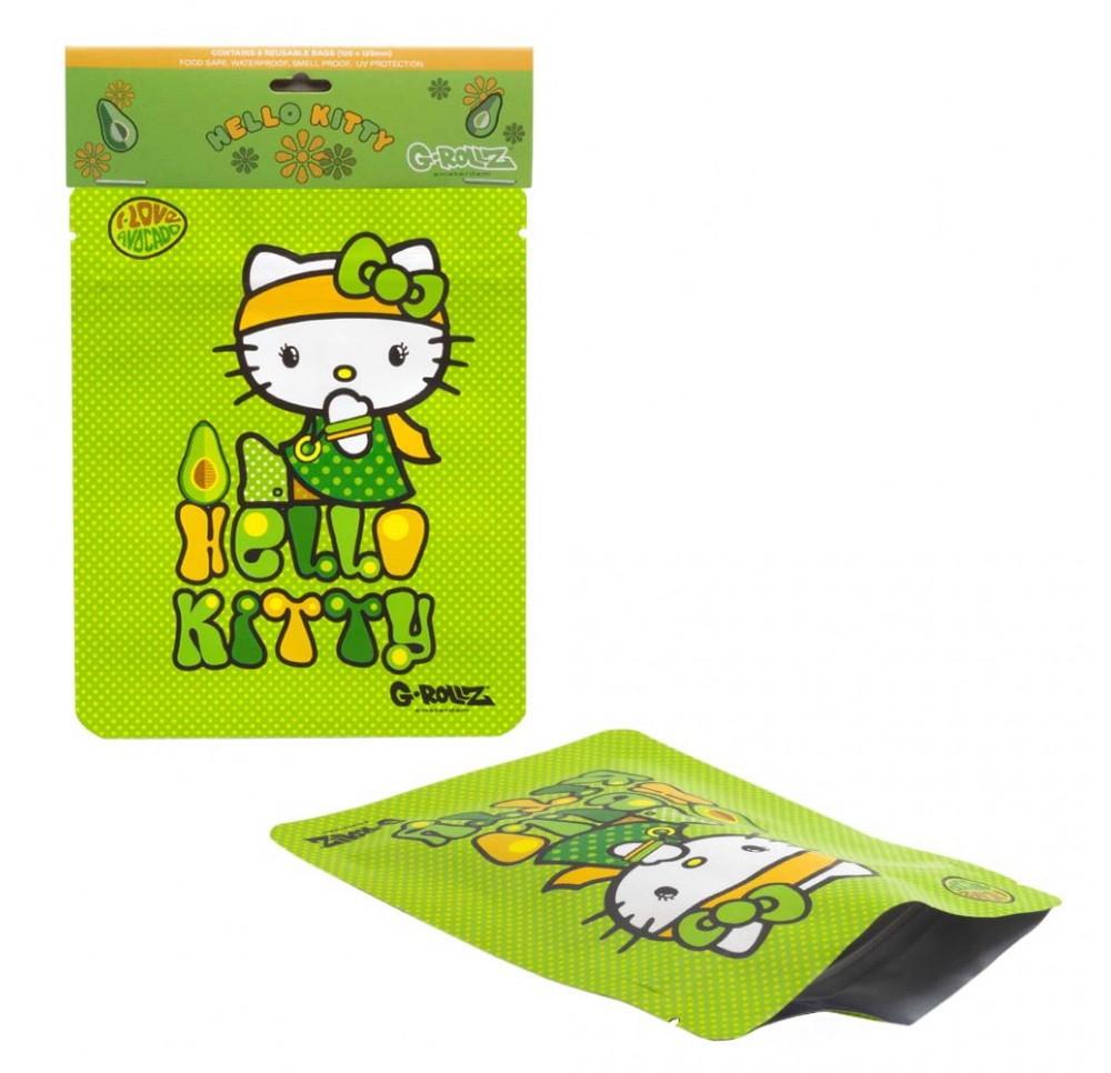 G-Rollz Hello Kitty Avocado Pouch 100x125 mm