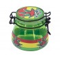 Glass Tobacco Container with Seal 7.5 cm