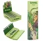 G-Rollz King Size Mushroom Lady +Tips Organic Green Rolling Papers