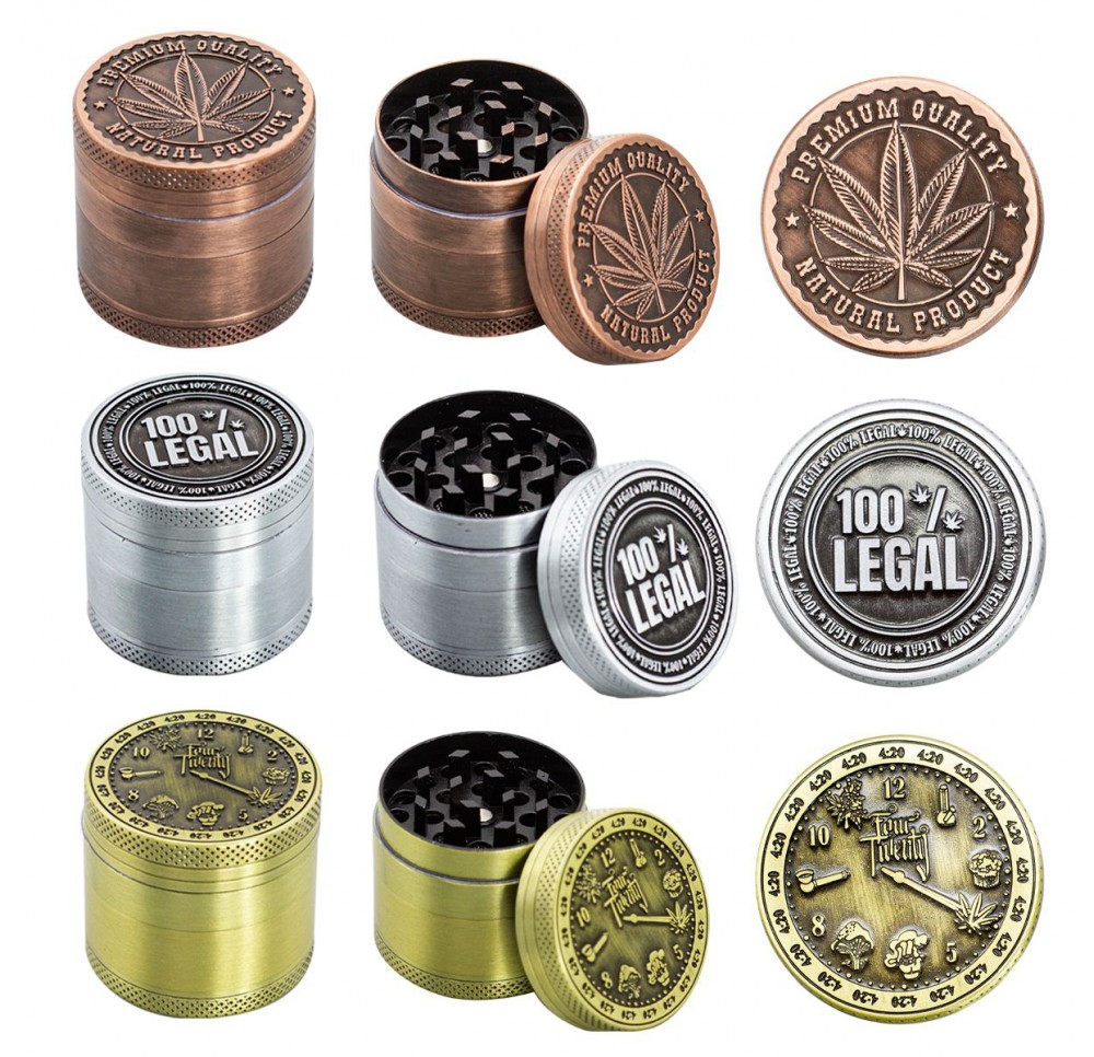 Metal Grinder "Amsterdam 420" 4-part 40mm MIX