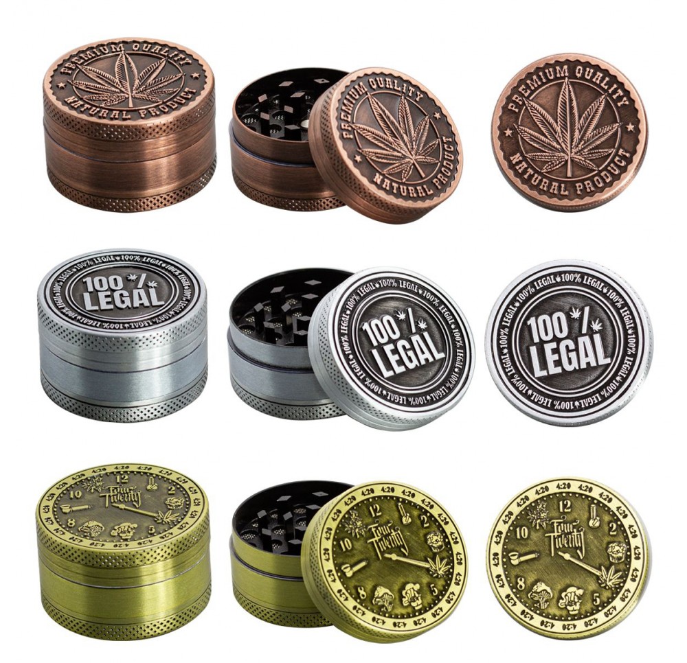 Amsterdam 420 Metal Grinder 3-piece 40mm MIX