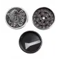 Amsterdam Mushroom Metal Grinder 3-piece 40mm MIX